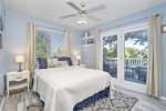 Main level queen bedroom overlooking Silver Lake